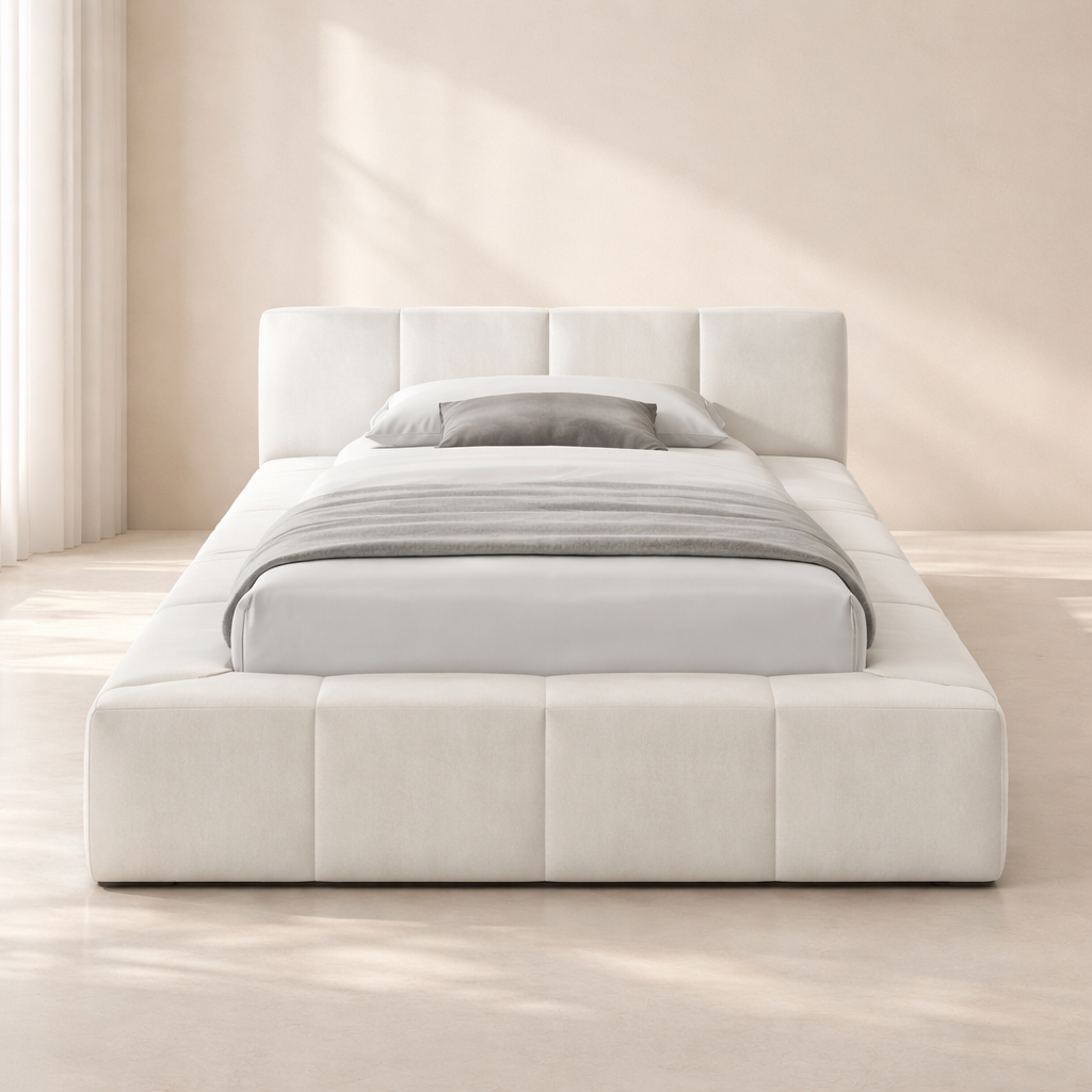 Carlin Chenille Fabric Bed