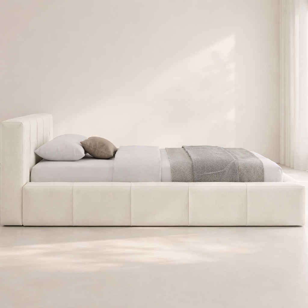 Carlin Chenille Fabric Bed