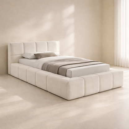 Carlin Chenille Fabric Bed