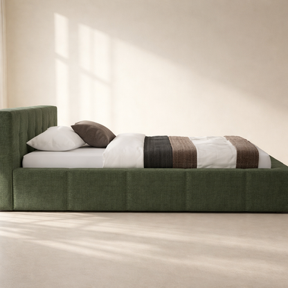 Carlin Chenille Fabric Bed