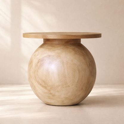 Halton 52" Acacia Wood Dining Table