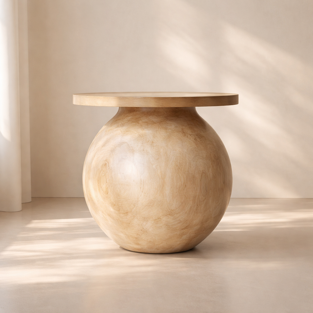 Halton 52" Acacia Wood Dining Table