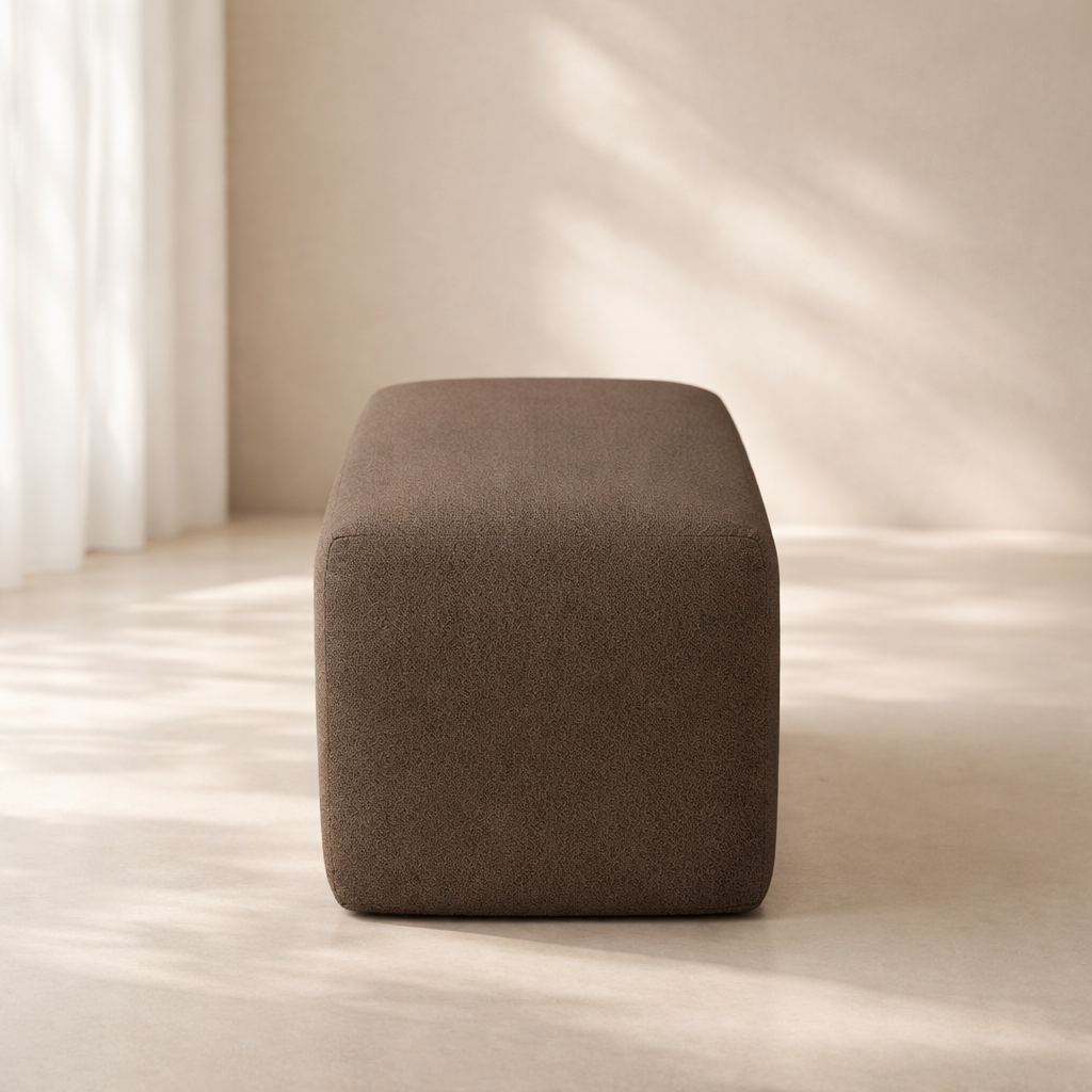 Niagara Boucle Fabric Bench