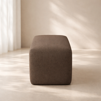 Niagara Boucle Fabric Bench