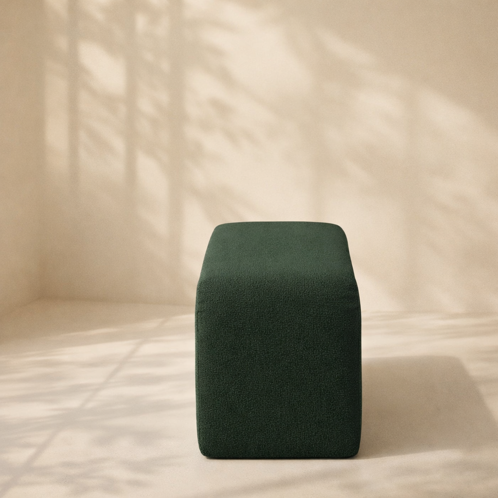 Niagara Boucle Fabric Bench