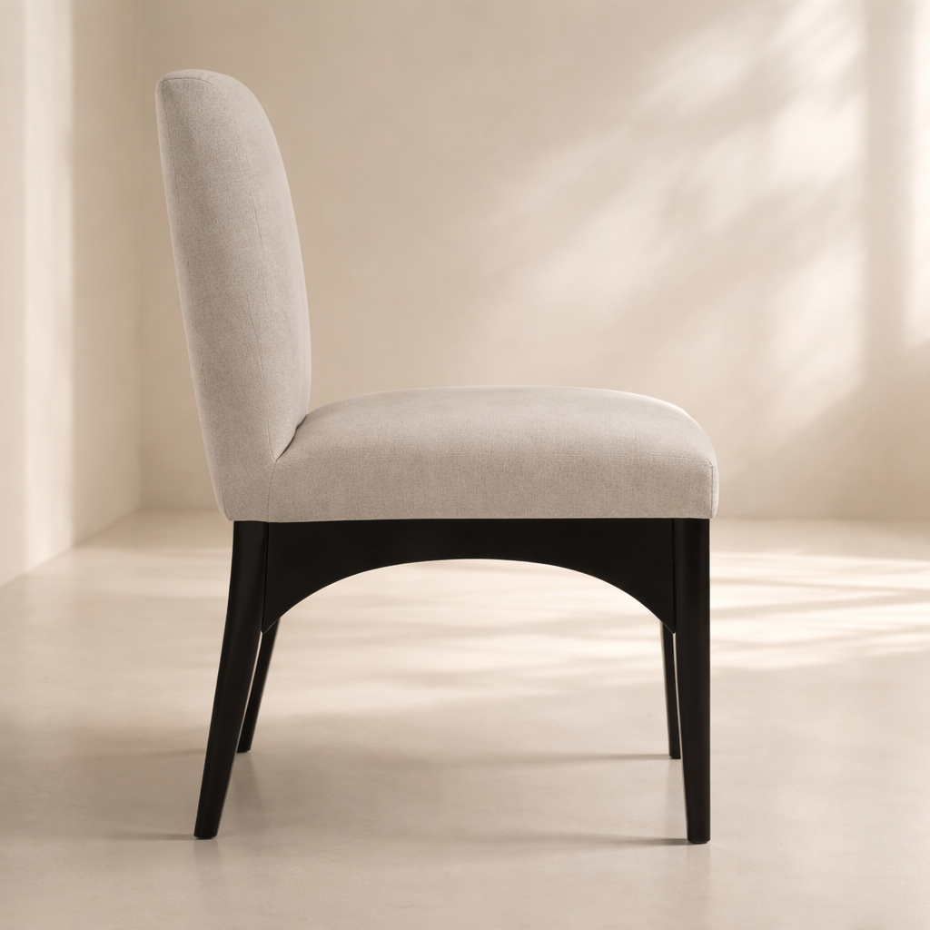 Waldorf 18" Chenille Fabric Dining Side Chair