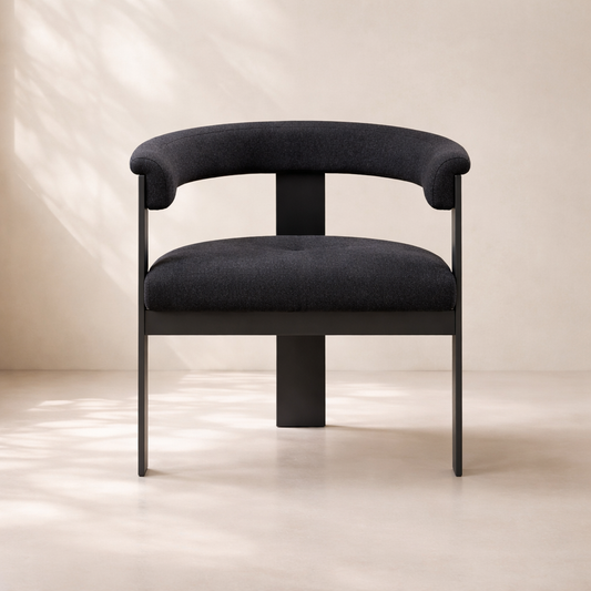 Romeo Boucle Fabric Dining Chair (set of 2)