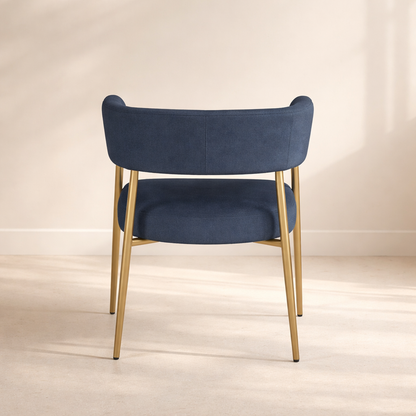 Creston Linen Fabric Dining Chair