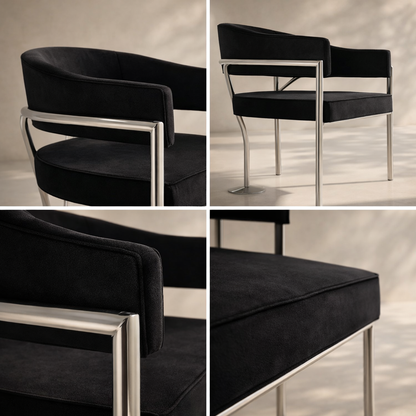 Madelyn Velvet Dining Chair (set of 2)