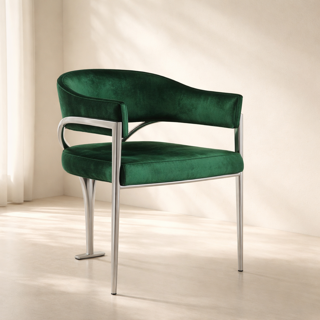 Madelyn Velvet Dining Chair (set of 2)