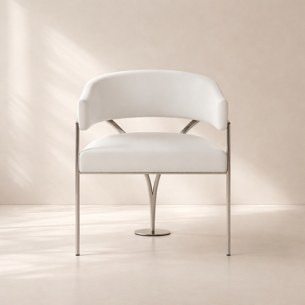 Madelyn Vegan Leather Dining Chair (set of 2)