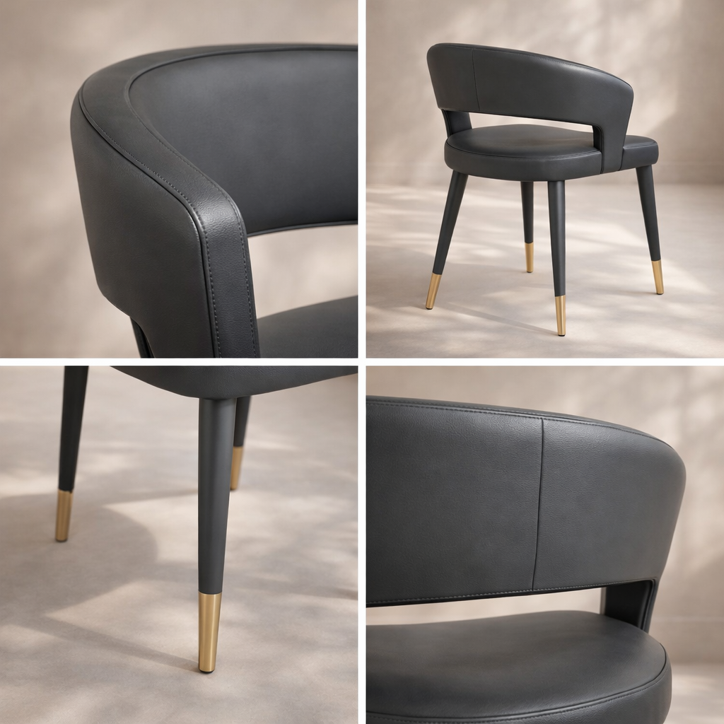 Destiny Vegan Leather Dining Chair