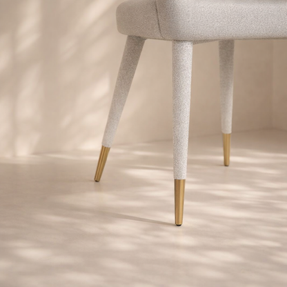 Destiny Boucle Fabric Dining Chair