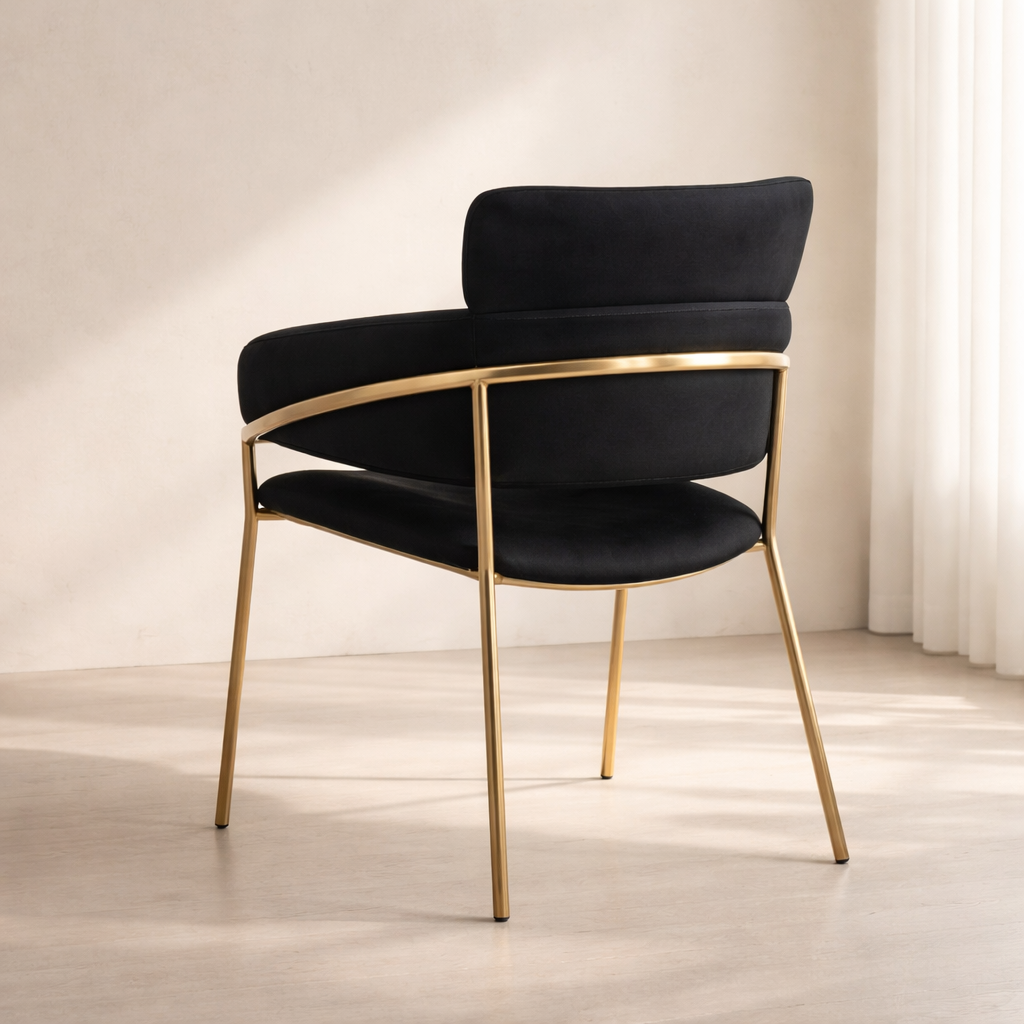 Yara Velvet Dining Chair (set of 2)