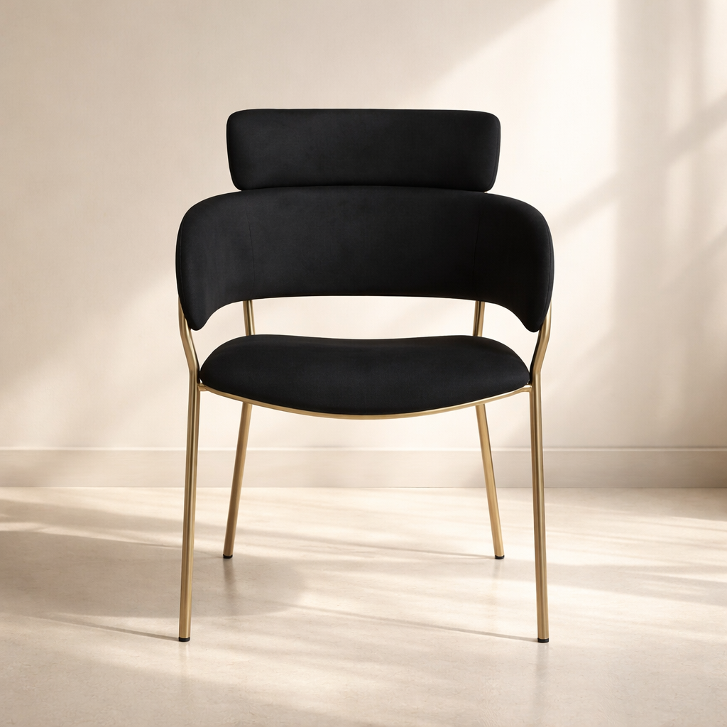 Yara Velvet Dining Chair (set of 2)