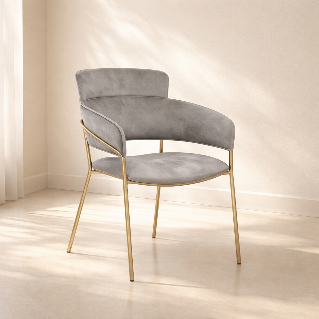 Yara Velvet Dining Chair (set of 2)