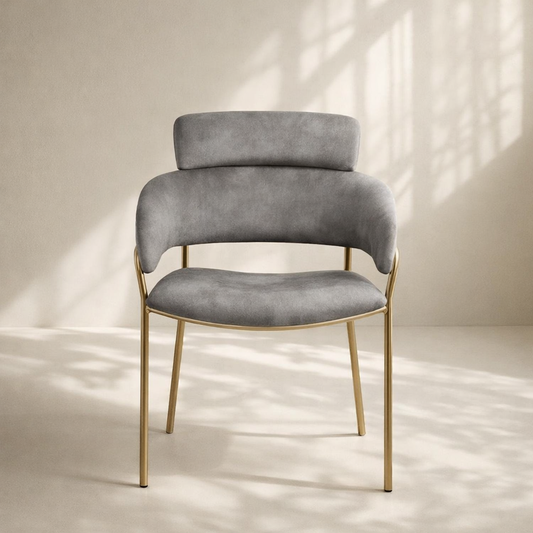 Yara Velvet Dining Chair (set of 2)