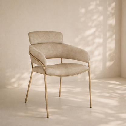 Yara Velvet Dining Chair (set of 2)