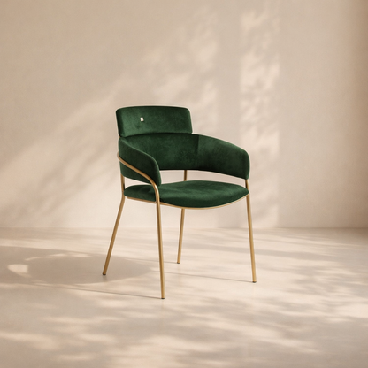 Yara Velvet Dining Chair (set of 2)