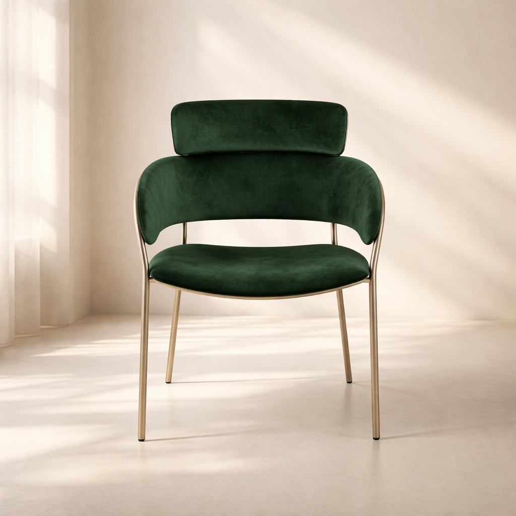 Yara Velvet Dining Chair (set of 2)