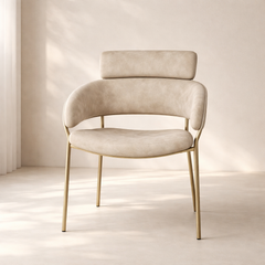 Yara Velvet Dining Chair (set of 2) 