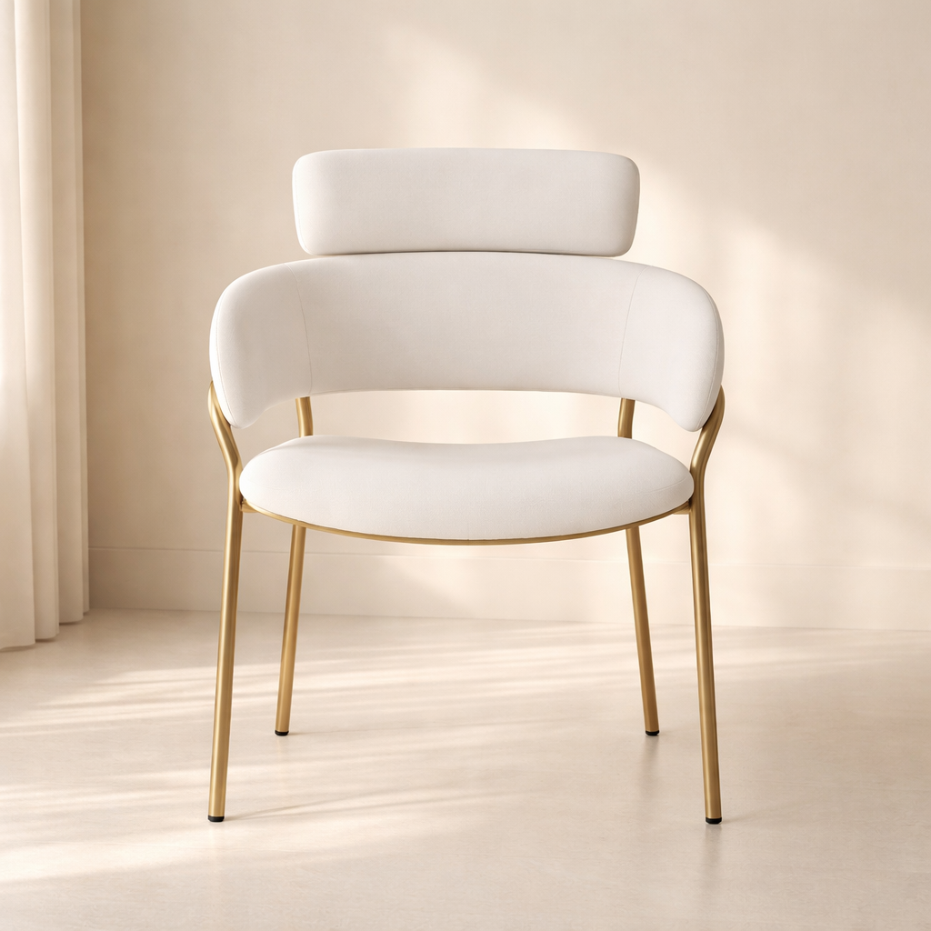 Yara Vegan Leather Dining Chair (set of 2)