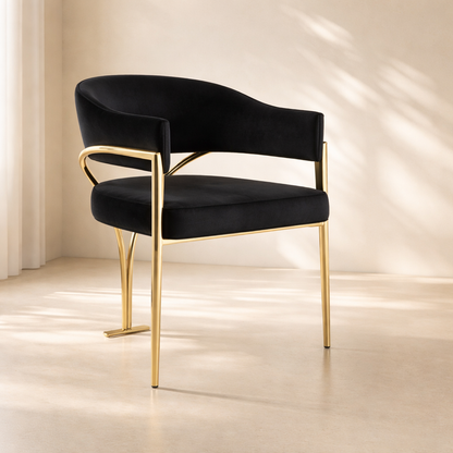 Madelyn Velvet Dining Chair (set of 2)