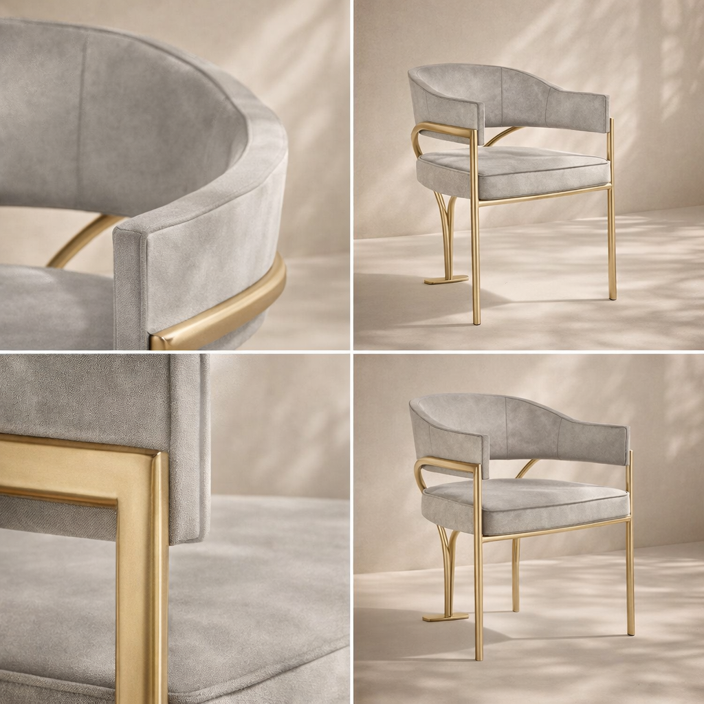 Madelyn Velvet Dining Chair (set of 2)