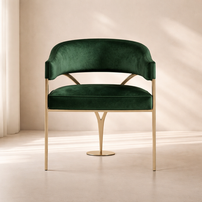 Madelyn Velvet Dining Chair (set of 2)