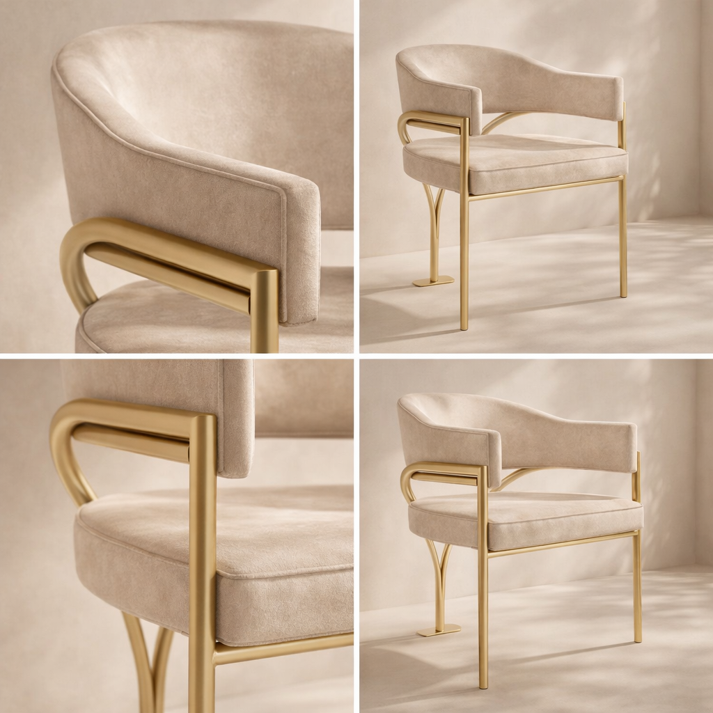 Madelyn Velvet Dining Chair (set of 2)