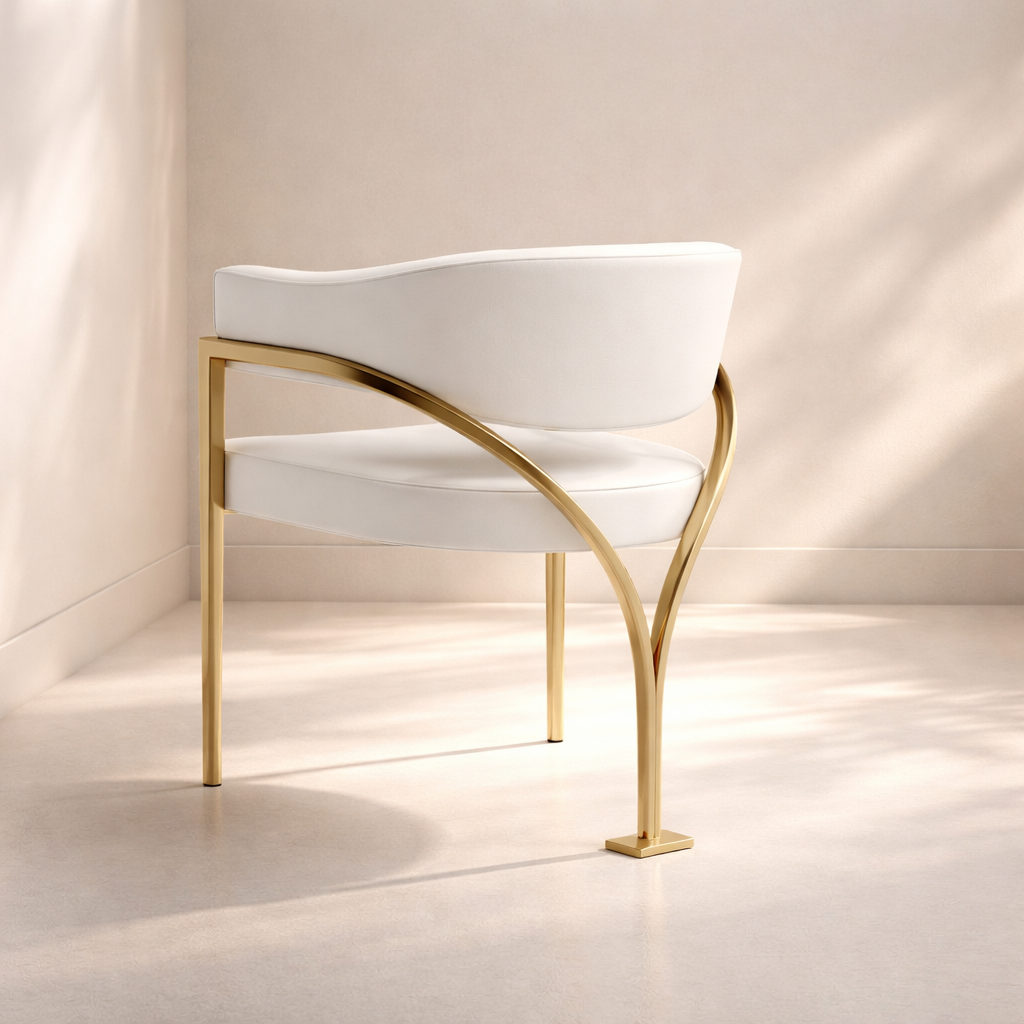 Madelyn Vegan Leather Dining Chair (set of 2)