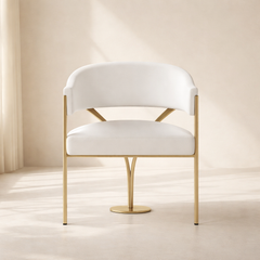 Madelyn Vegan Leather Dining Chair (set of 2) 