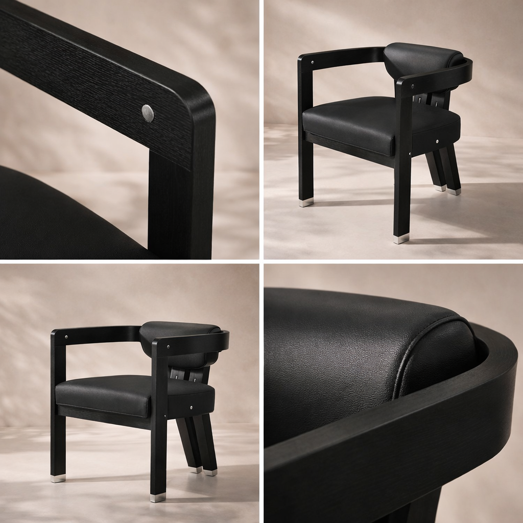 Carlyle Vegan Leather Dining Chair