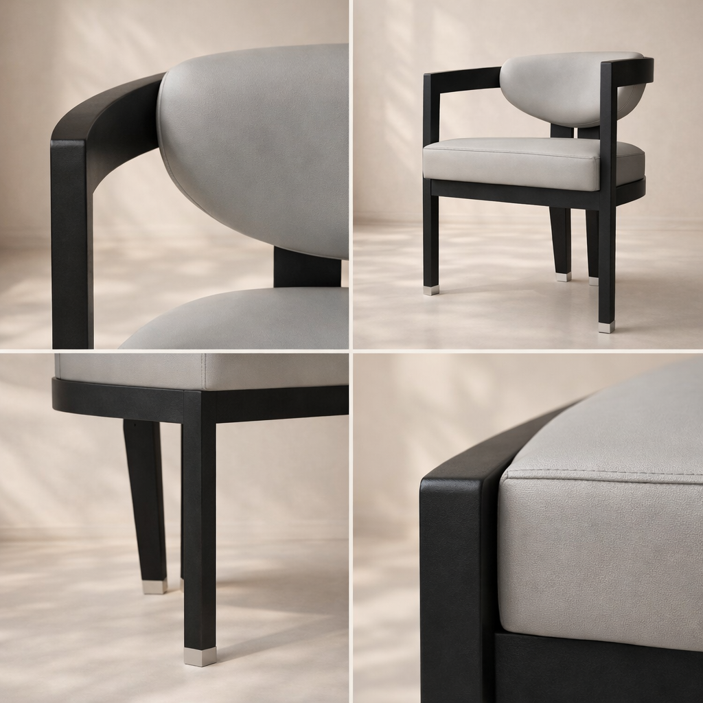 Carlyle Vegan Leather Dining Chair