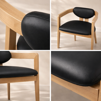 Carlyle Vegan Leather Dining Chair