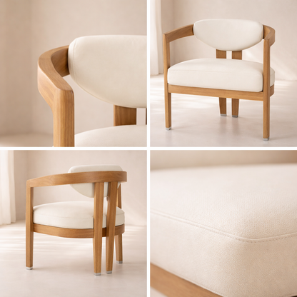 Carlyle Vegan Leather Dining Chair