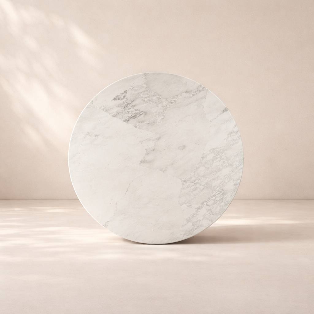 Genoa 48" Marble Dining Table