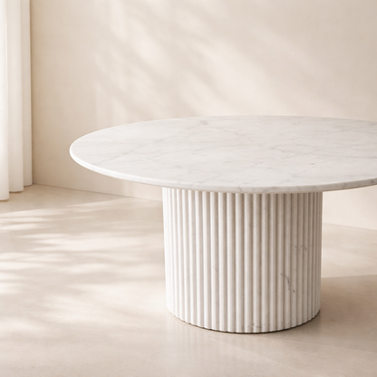 Genoa 48" Marble Dining Table