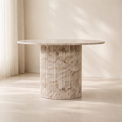 Genoa 48" Marble Dining Table