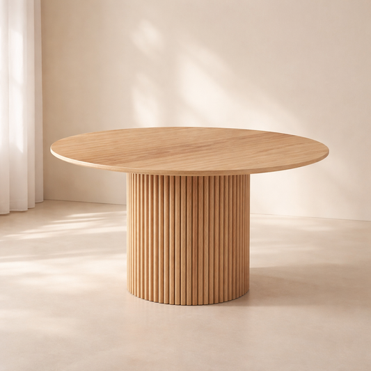 Genoa Travertine 48" Dining Table