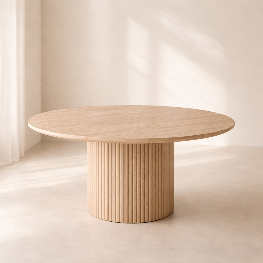 Genoa Travertine 48" Dining Table