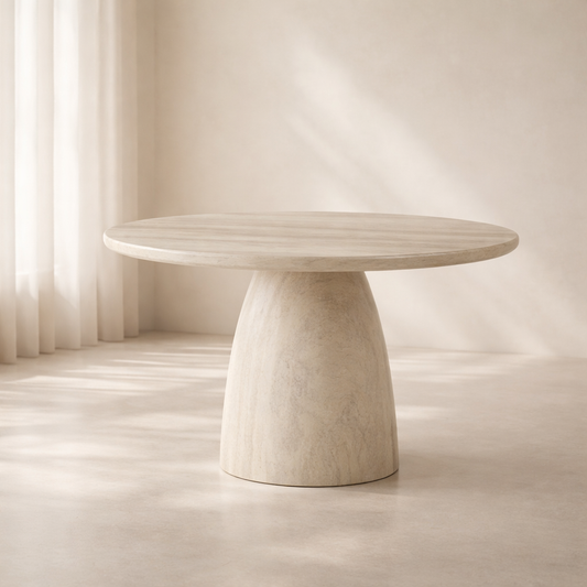 Cosenza Marble Finish Indoor / Outdoor Concrete Dining Table
