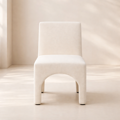 Gramercy Linen Textured Fabric Upholstered Dining Chair (set of 2) 