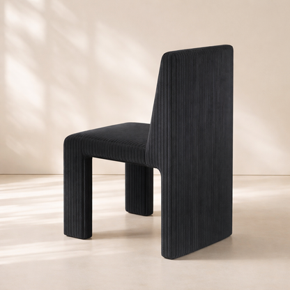 Benson Corduroy Fabric Upholstered Dining Chair (set of 2)