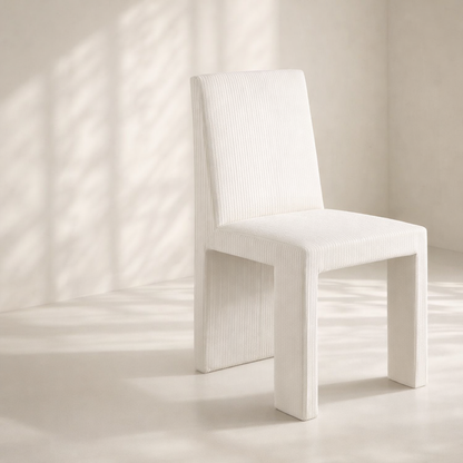 Benson Corduroy Fabric Upholstered Dining Chair (set of 2)