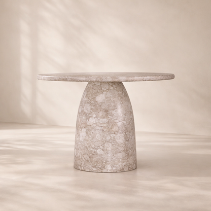 Cosenza Marble Finish Indoor / Outdoor Concrete Dining Table