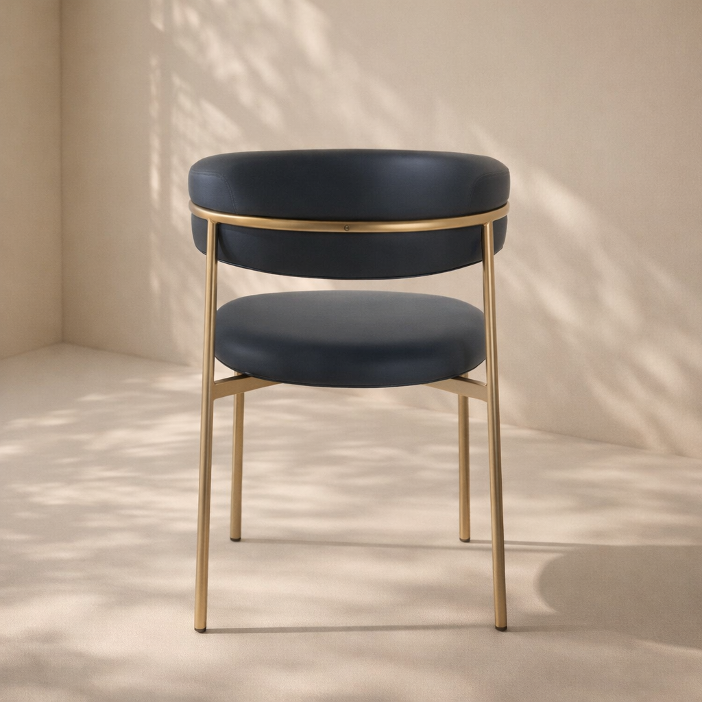 Lupita Vegan Leather Upholstered Dining Chair (set of 2)