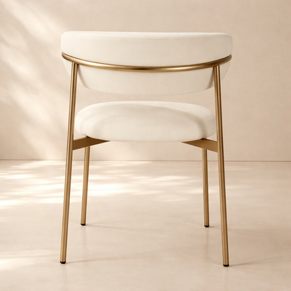 Lupita Vegan Leather Upholstered Dining Chair (set of 2)