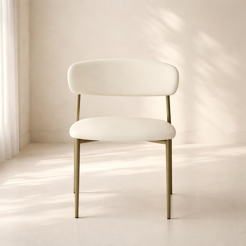 Lupita Vegan Leather Upholstered Dining Chair (set of 2)