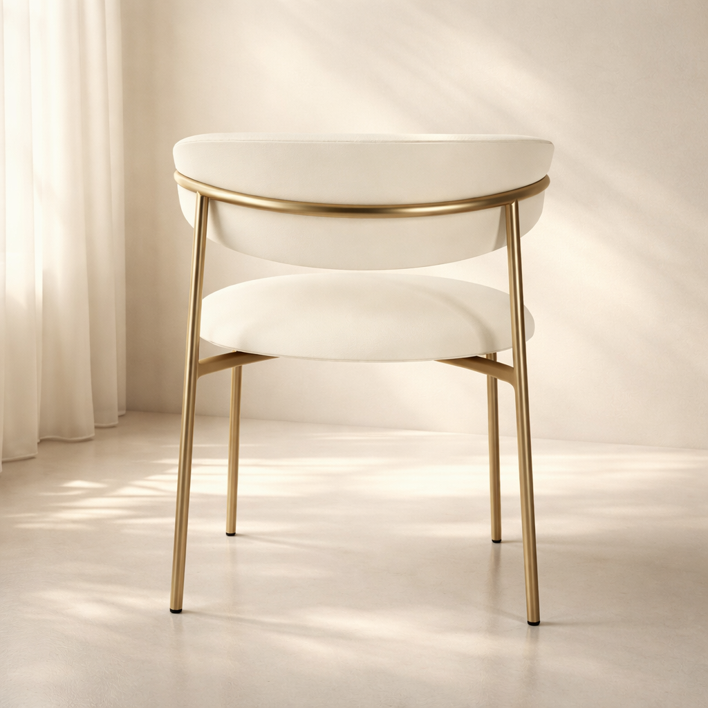 Lupita Vegan Leather Upholstered Dining Chair (set of 2)